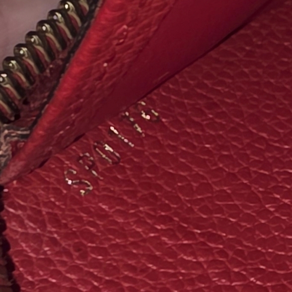 Louis Vuitton Emprient Red Long Wallet - Picture 15 of 15